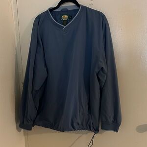 Women's Cabelas Blue V-Neck Pullover Jacket. Gorpcore, Atheleisure, Outdoor